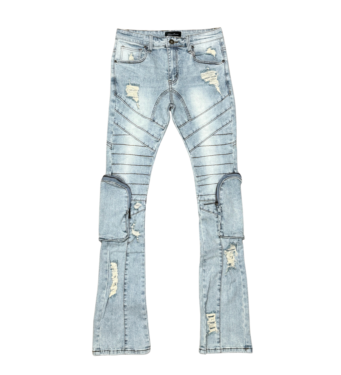 VICIOUS DENIM STACKED FIT VC697-MD BLUE