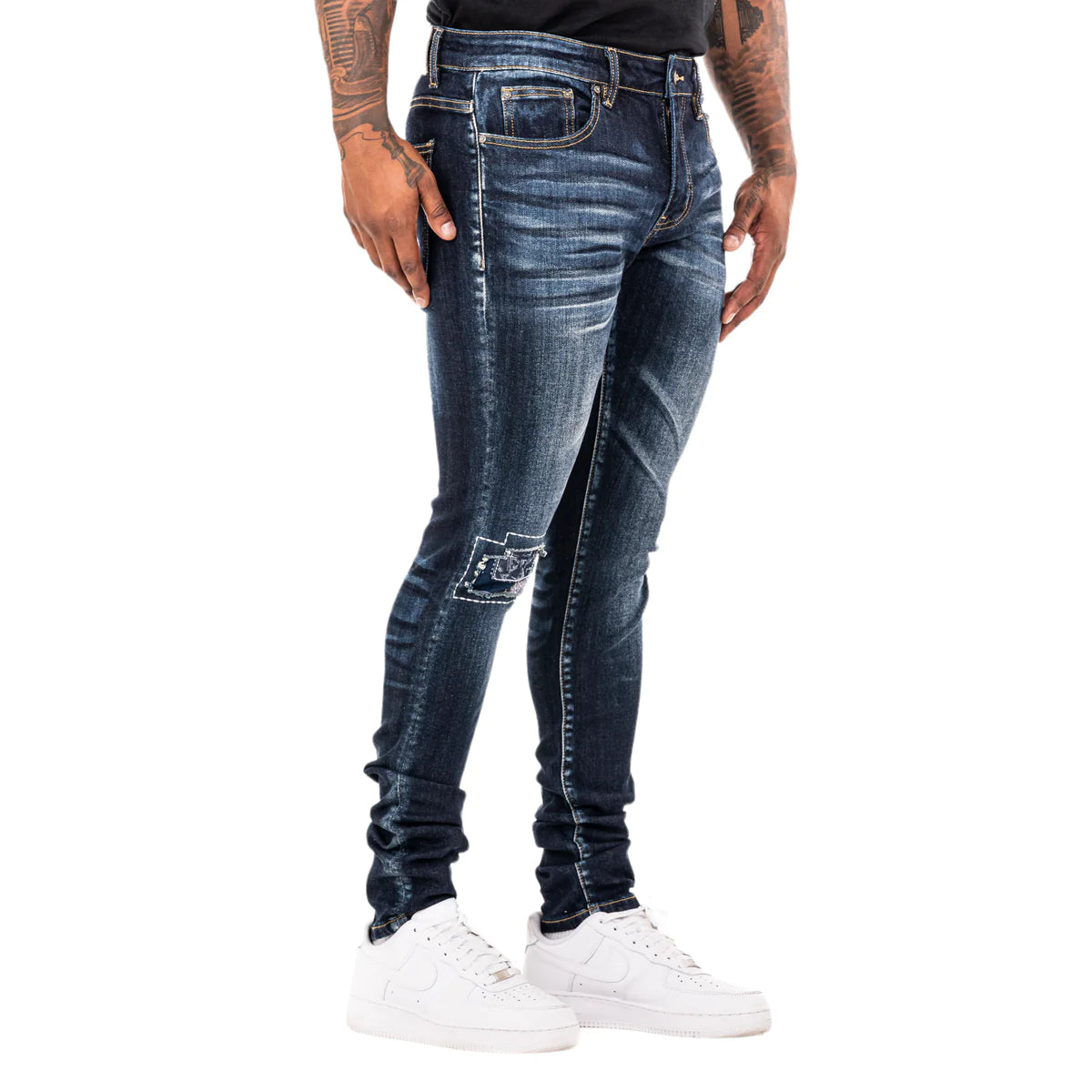 ESNTL LAB "NOODY" SKINNY (LAB1038)- LT BLUE