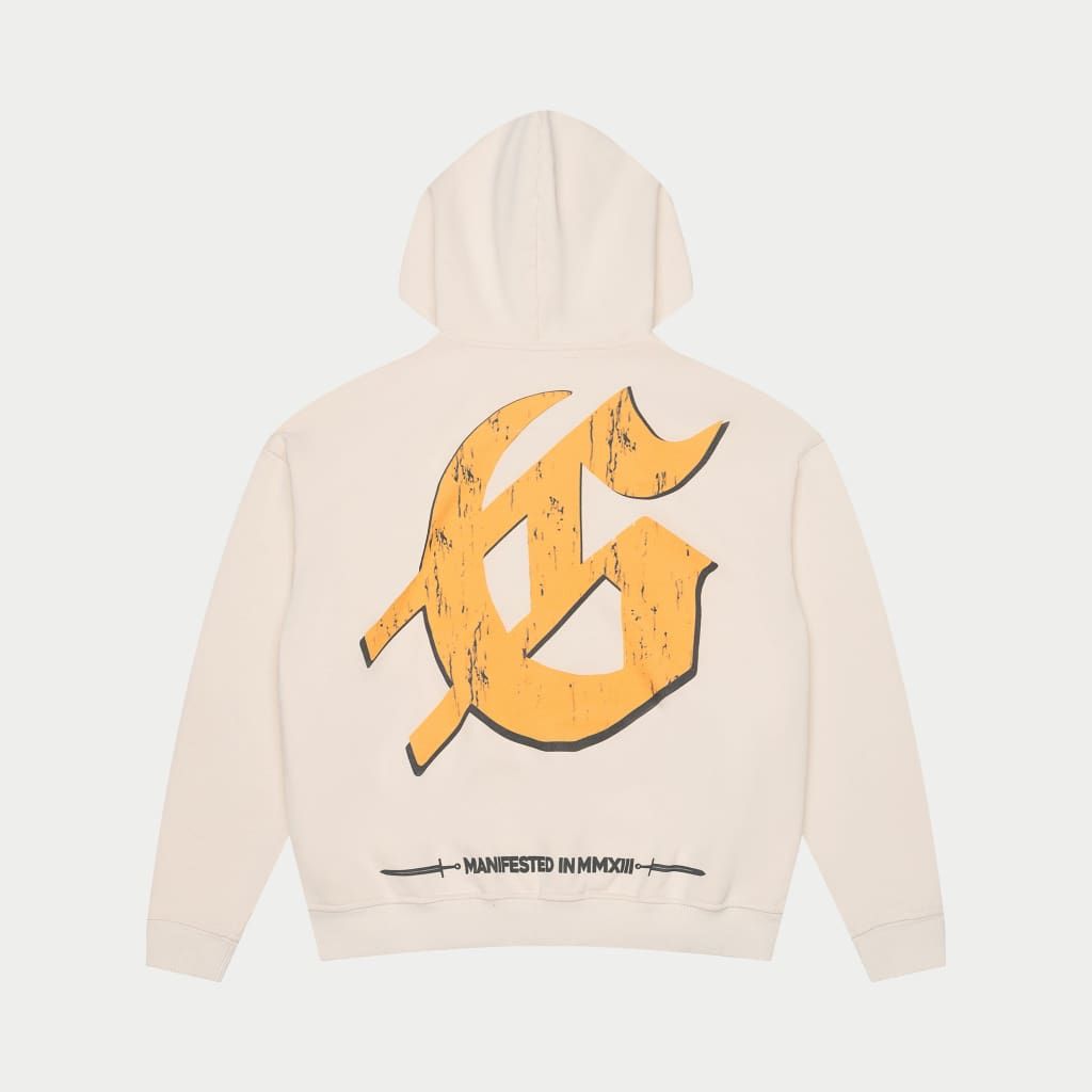 GOD SPEED CHROME-LIBERTY-ZIP-UP-HOODIE-BONE