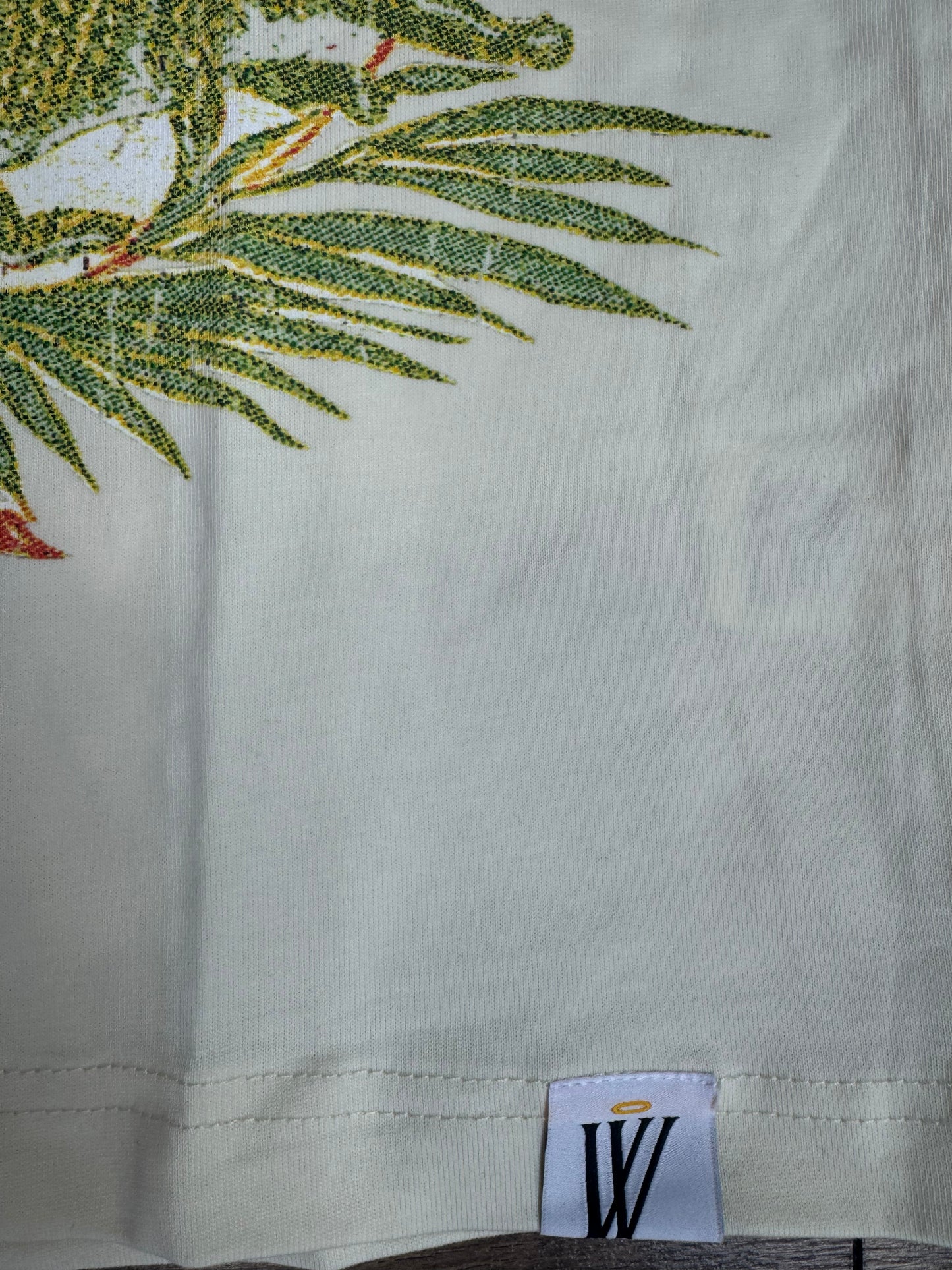 MR WAVE PARADISE CUT OFF TEE MR-7006 (Cream)