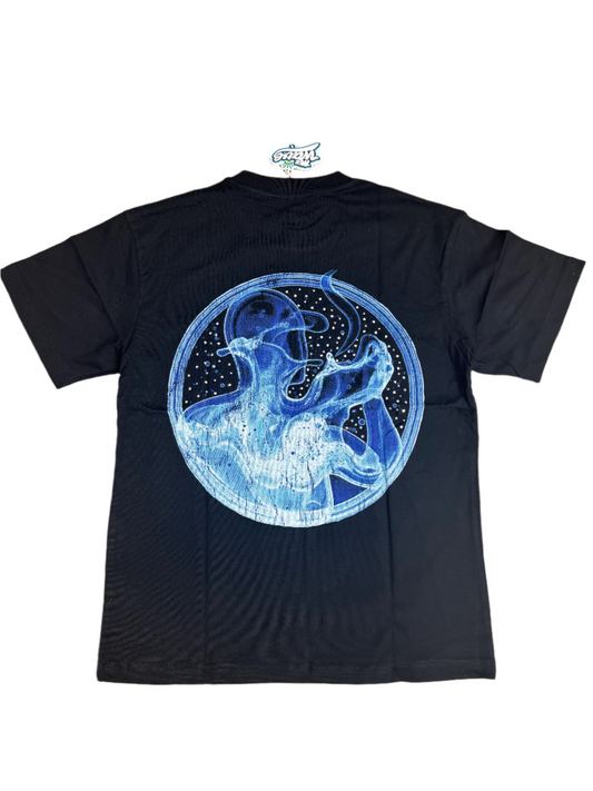 Aqua (black) Tee (MR-T1017)