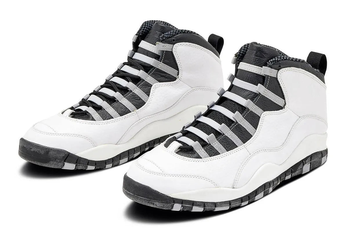 Air Jordan 10 Retro - White/Black-LT Steel Grey HJ6779-104
