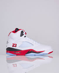 Air Jordan 5 Retro OG White/Fire Red-Black (HQ7978-101)