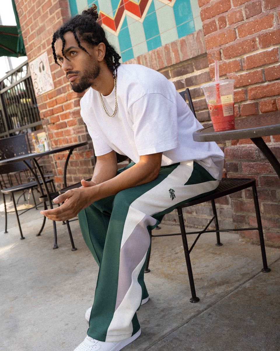 EPTM LONDON TRACK PANTS HUNTER GREEN