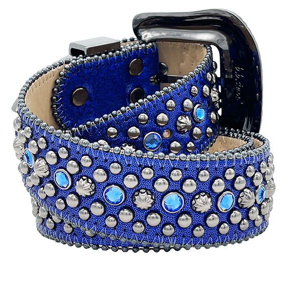 BB. SIMON BELT Trojan-Sapphire Blue(380-R90-SAPPHIRE-BF)