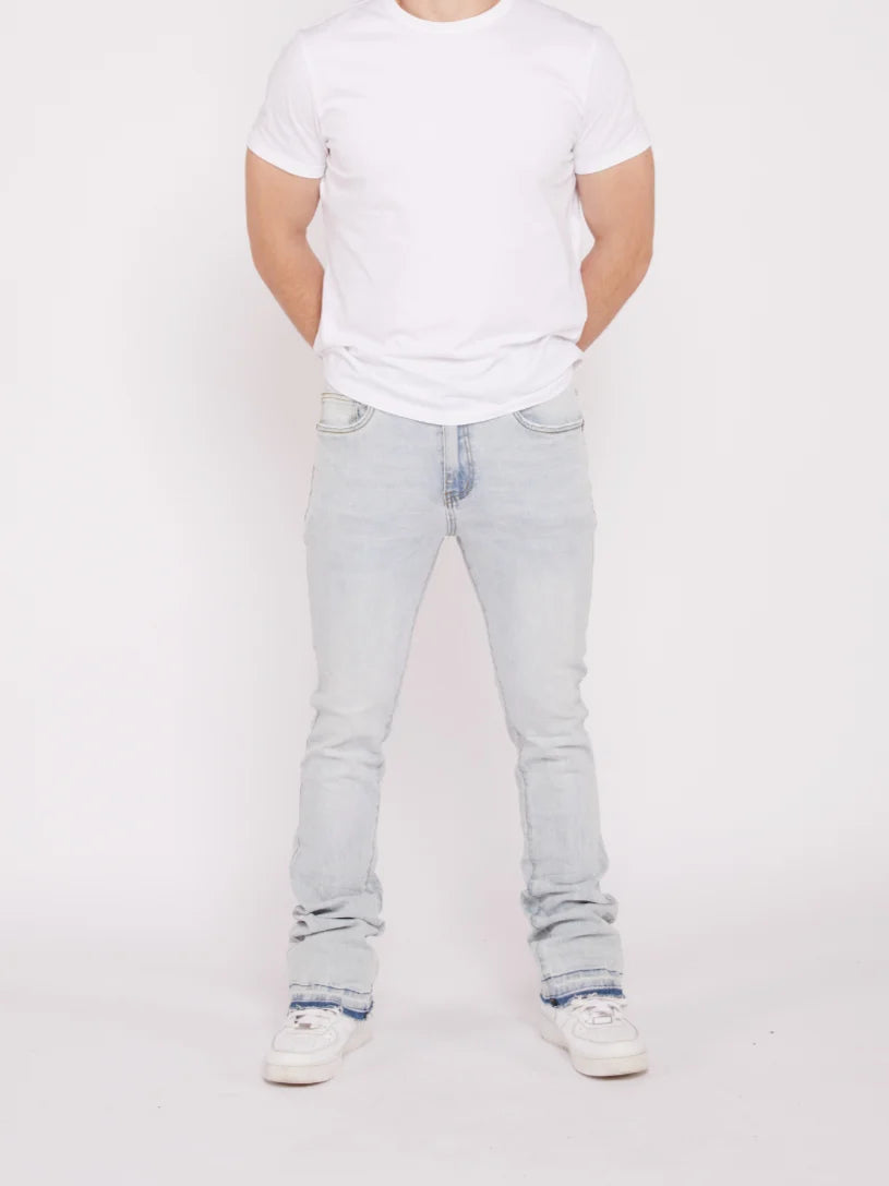 WAIMEA MEN'S STACKED JEANS M8211DB-LBW