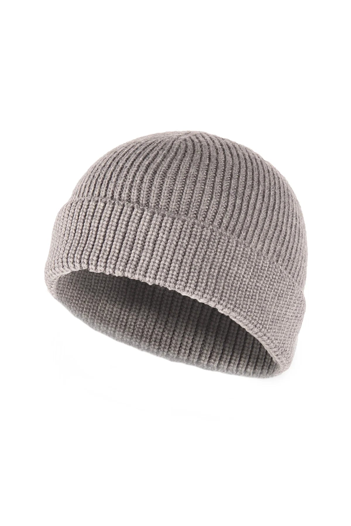 CITYLAB WOOL BLEND BEANIE W013B- HEATHER GRAY