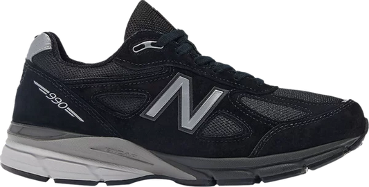 NEW BALANCE 990v4 Made in USA 'Black Silver' U990BL4