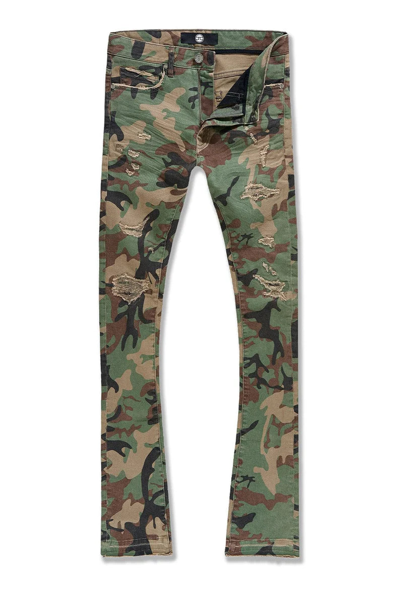 JORDAN CRAIG Martin Stacked - Tribeca Twill Pants (VINTAGE CAMO) JTF990RC_2