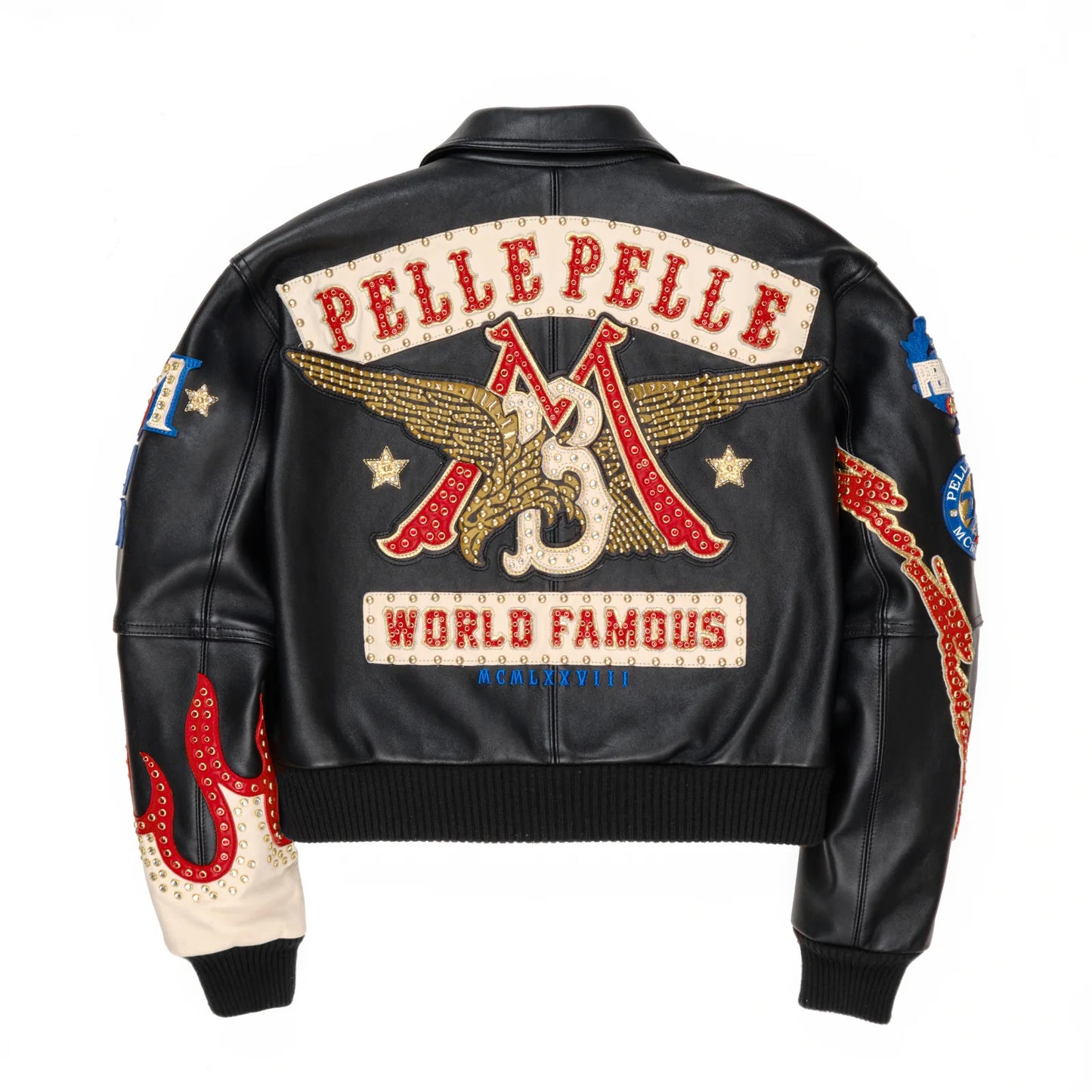 Pelle Pelle World Famous Pelle Womens Crop Jacket