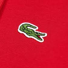 Lacoste Men's Kangaroo Pocket Zip-Up Fleece Hoodie 'RED' SH9626 51 240