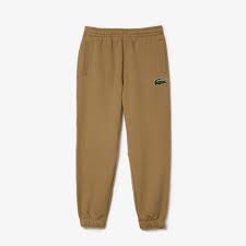 Lacoste Unisex Organic Cotton Fleece Sweatpants 'BROWN' XH0075 51 SIX