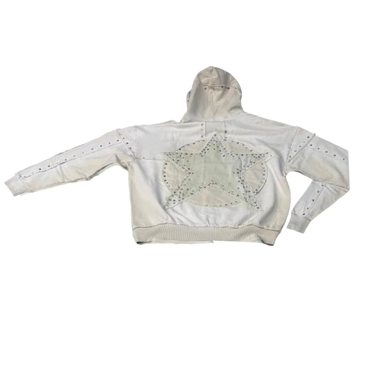 HUDSON HOODY-605 STAR STONES OVERSIZED HOODY SAIL (HOODY-605 - SAIL)