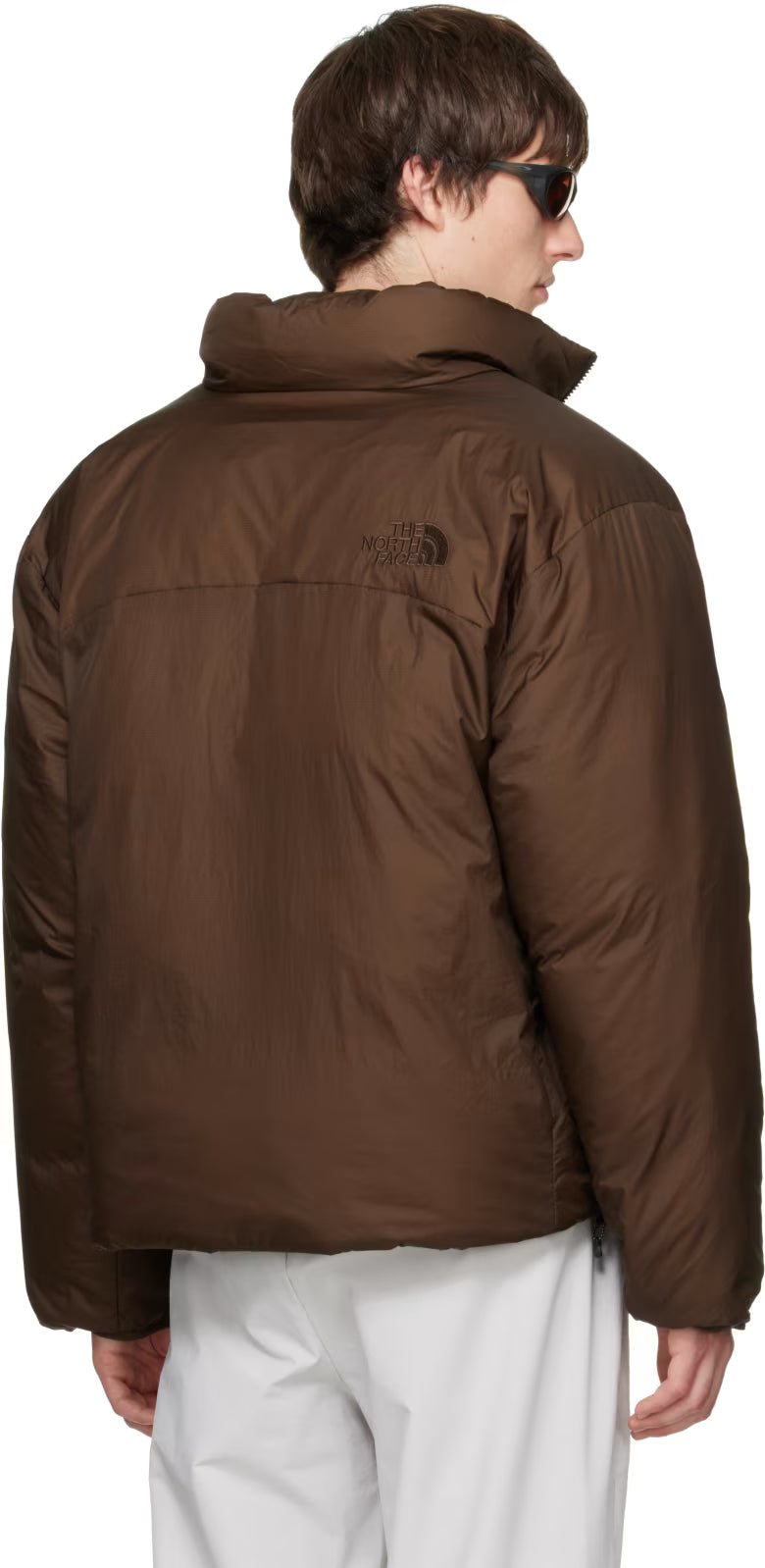 The North Face Men’s Pertex® Nuptse Reversible Jacket - Dark Chestnut/TNF Black