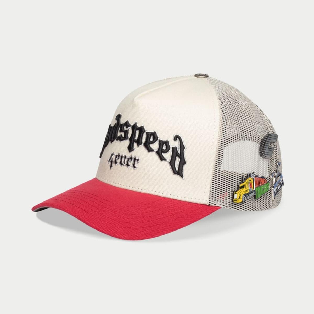 GS FOREVER TRUCKER HAT (White/Red)