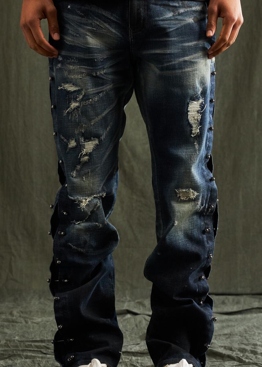 EMBELLISH JEREMY JEANS 'DARK BLUE' 123-025