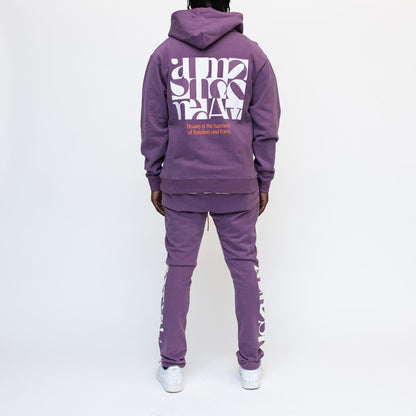 ALMOST SOMEDAY HARMONY HOODIE'PURPLE'