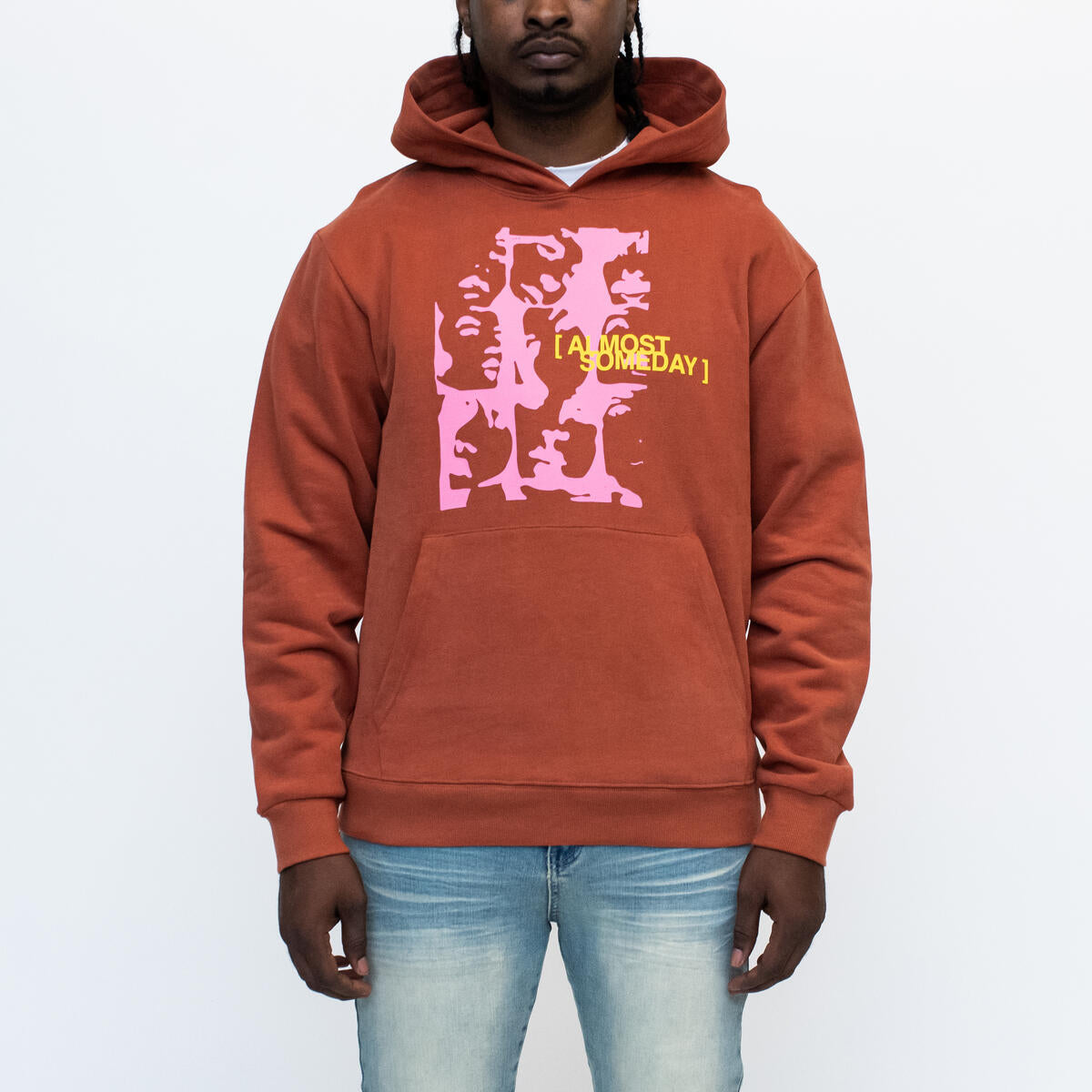 ALMOST SOMEDAY SACRED HOODIE 'BURNT ORANGE'