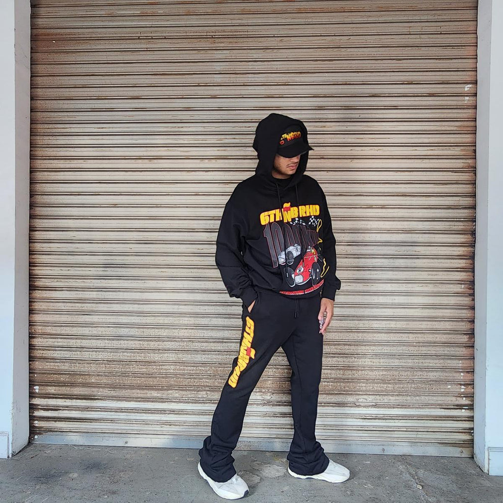 6th NBRHD "FIRST PLACE" PULLOVER-BLK 6TH-F1601