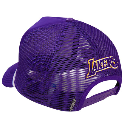 LOS ANGELES LAKERS AD 2 TONE WORDMARK FOAM FRONT TRUCKER (BLL7515607)