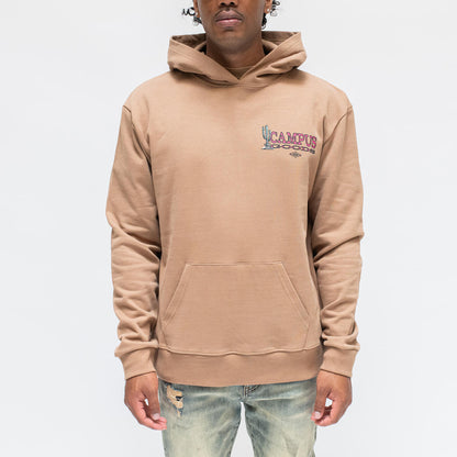 CAMPUS Western Hoodie (s2-010) SAND