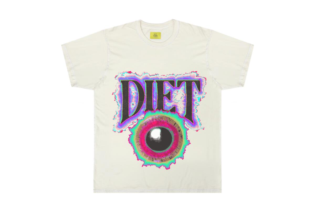 DSM Eyeball Tee (DSM-PS24-028)-ANTIQUE WHITE