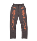 Wrathboy SWEAT PANTS - Gods Will - BROWN - WB03-035