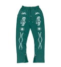 Wrathboy SWEAT PANTS - Gods Will - Deep Grass - WB03-035