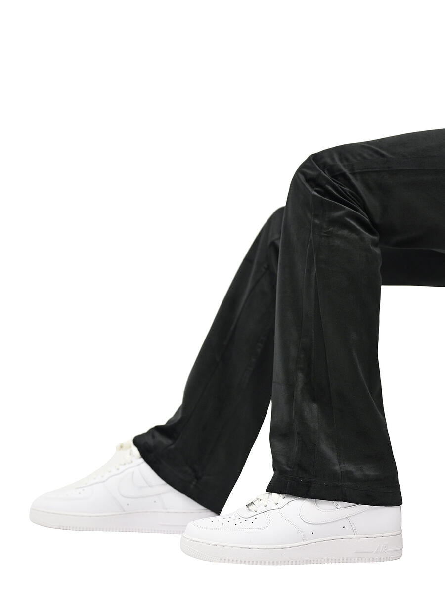 VEUX VELVET FLARE JOGGER (TV0082) BLACK