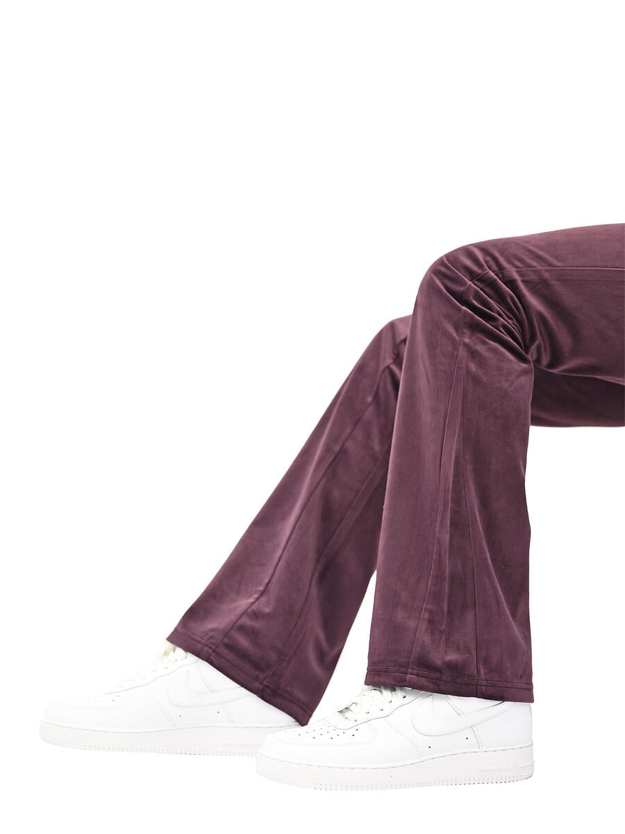 VEUX VELVET FLARE JOGGER (TV0082) PURPLE