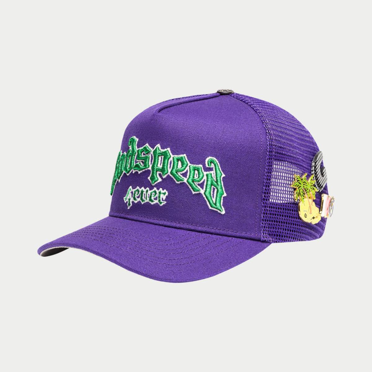 GS FOREVER TRUCKER HAT (PURPLE/GREEN)GRAPE