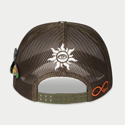 GS FOREVER TRUCKER HAT (Olive/Black)