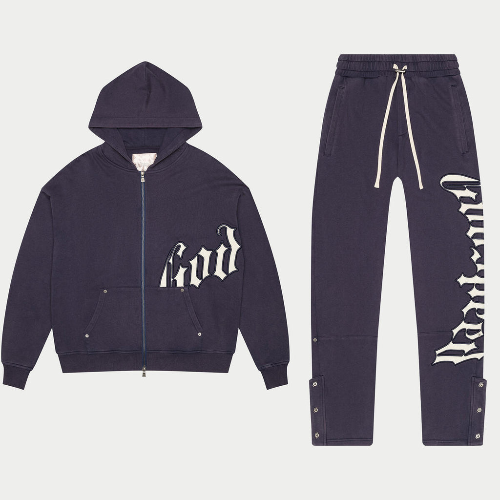 GOD SPEED OG Logo Sweatsuit V2 (Navy)