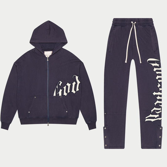 GOD SPEED OG Logo Sweatsuit V2 (Navy)