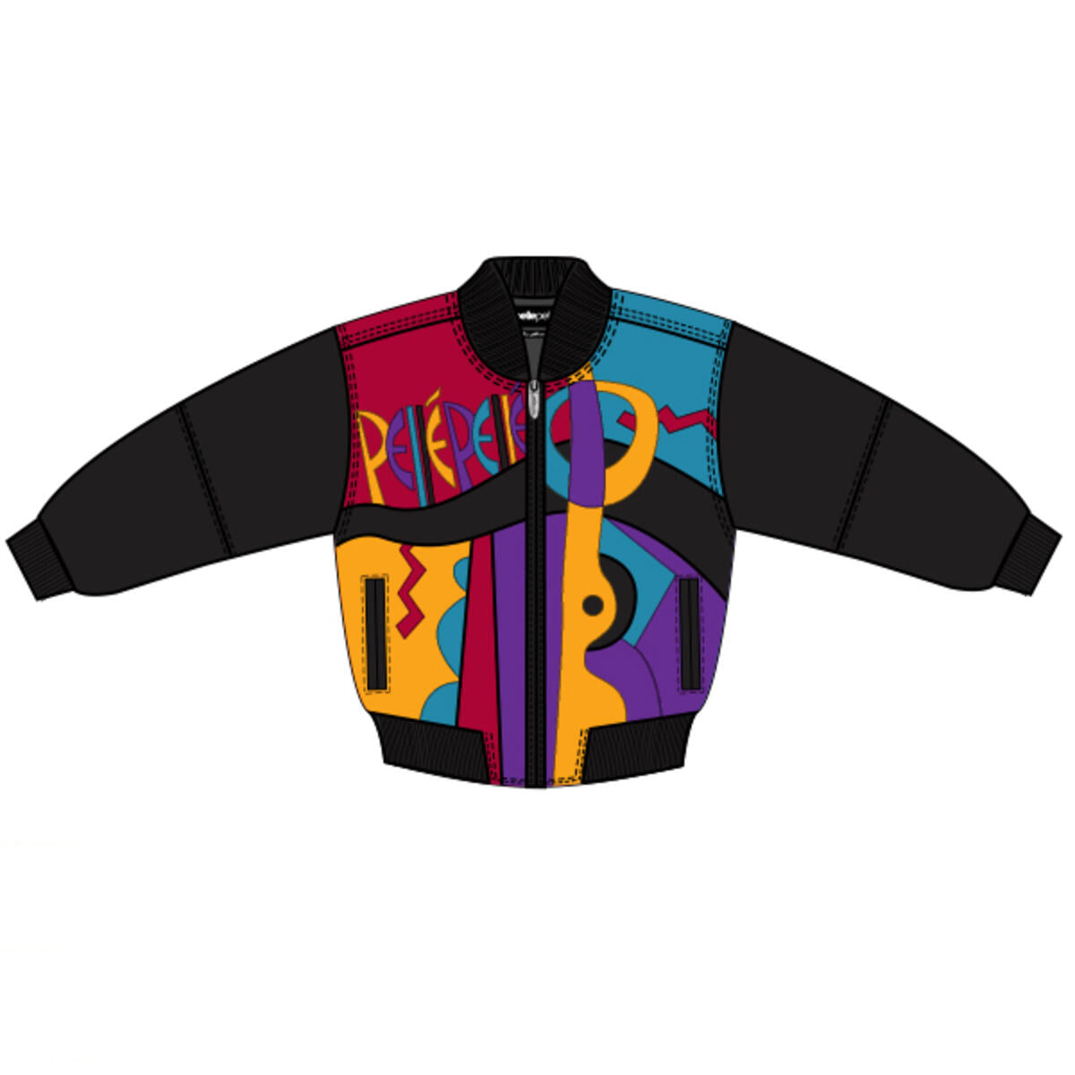 PELLE PELLE PICASSO JACKET (324-37461-BTC) - BLK MULTI