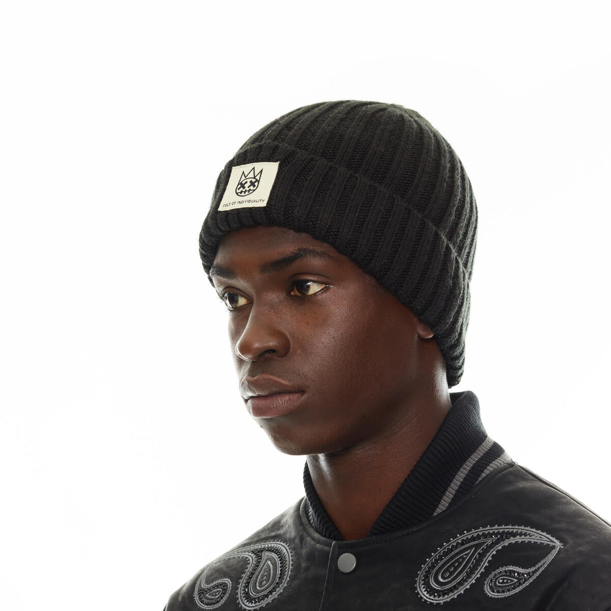 SHIMUCHAN LOGO KNIT HAT (624BC-CH60A)