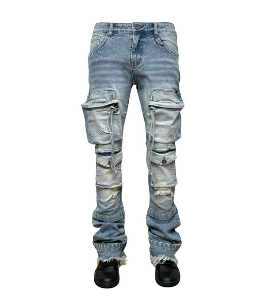 VICIOUS DENIM (VC255 CEMENT BLUE Copy)