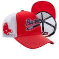 BOSTON RED SOX SCRIPT TAIL TRUCKER HAT (LBR7314474) RED