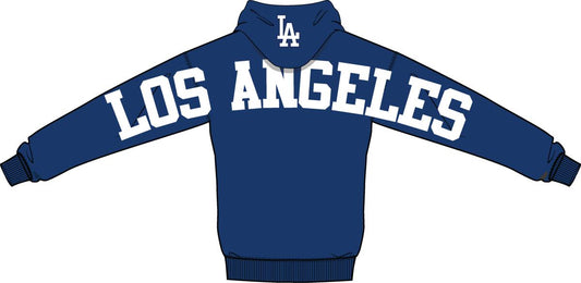 PRO STANDARD LOS ANGELES DODGERS WINGSPAN M DROP SHOULDER FLC PO HOODIE (LLD5314786)