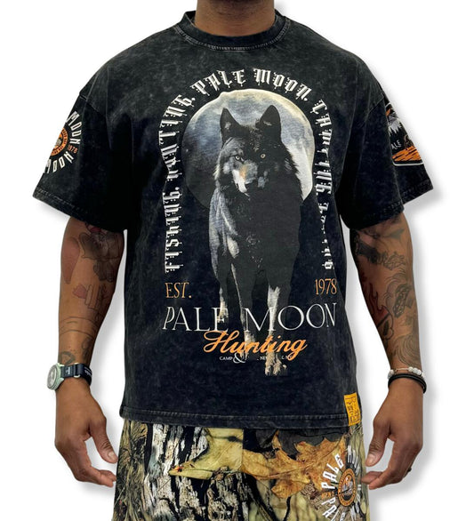 YTS 'PALE MOON STEPPIN WOLF' BLACK