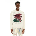 CULT CREW NECK FLEECE "RESPECT ALL" (624B10-FC89A)