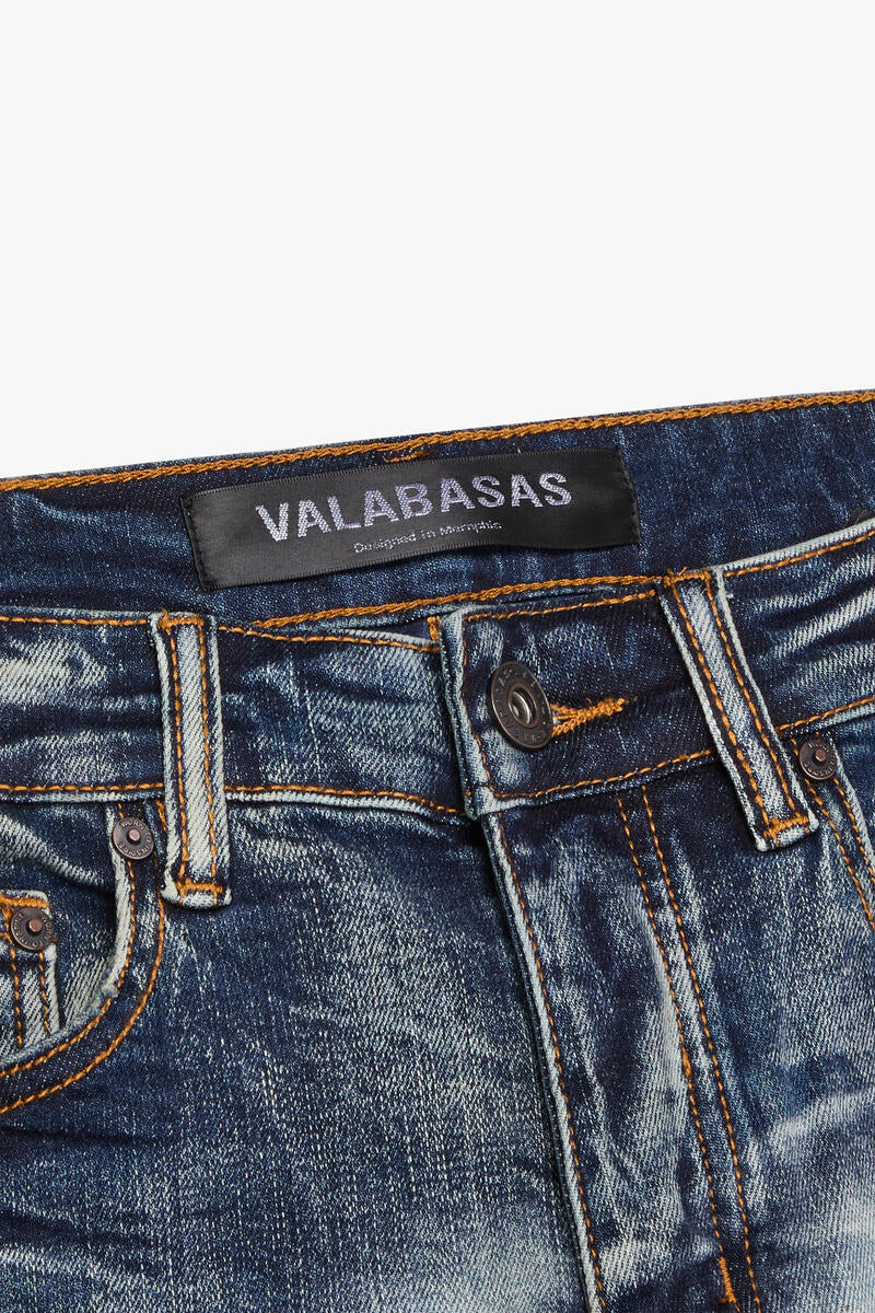 VALABASAS "MR. CLEAN 2.0" LIGHT WASH SKINNY JEAN (VLBS1117)