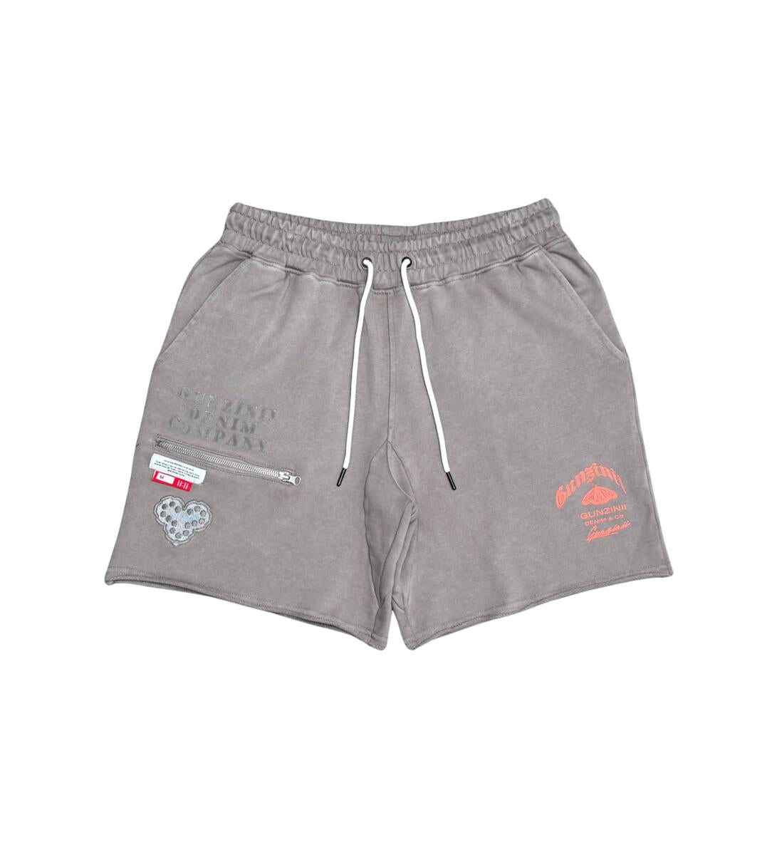 GUNZINII SIGNATURE FRENCH TERRY SHORT SET GZ423-TAUPE