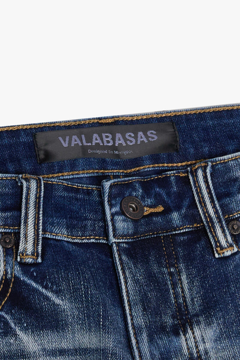 VALABASAS "MR. FLEX" SKINNY JEAN (VLBS-VJ1-002) MEDIUM WASH