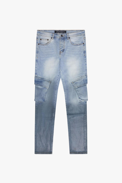 VALABASAS "PACIFIC"PACIFIC - BLUE FADED SKINNY JEAN (VLBS-SK-30)