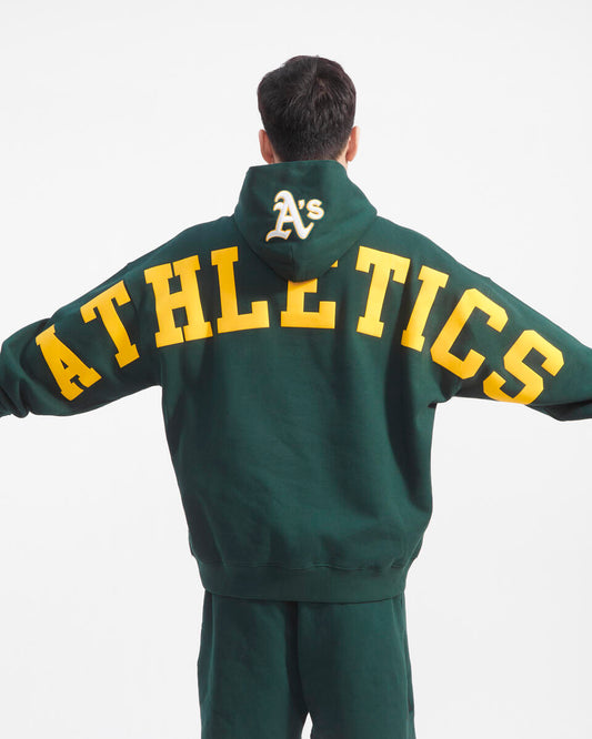 PRO STANDARD OAKLAND ATHLETICS WINGSPAN M DROP SHOULDER FLC PO HOODIE (LOA5314713)