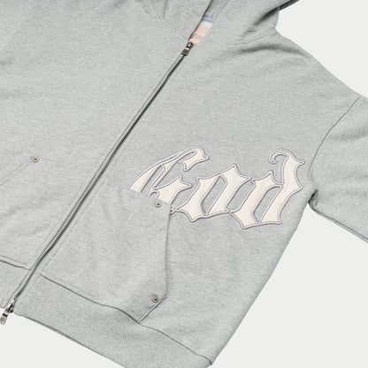 GOD SPEED OG Logo Sweatsuit V2 (Heather Grey)