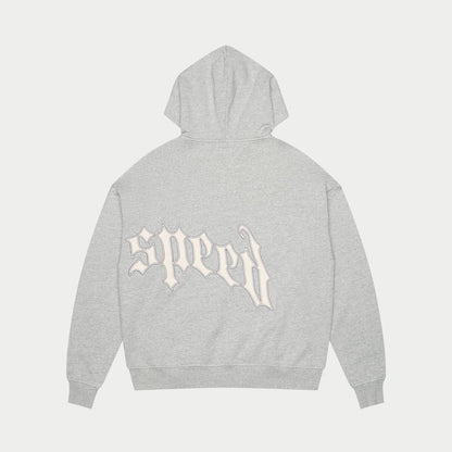 GOD SPEED OG Logo Sweatsuit V2 (Heather Grey)