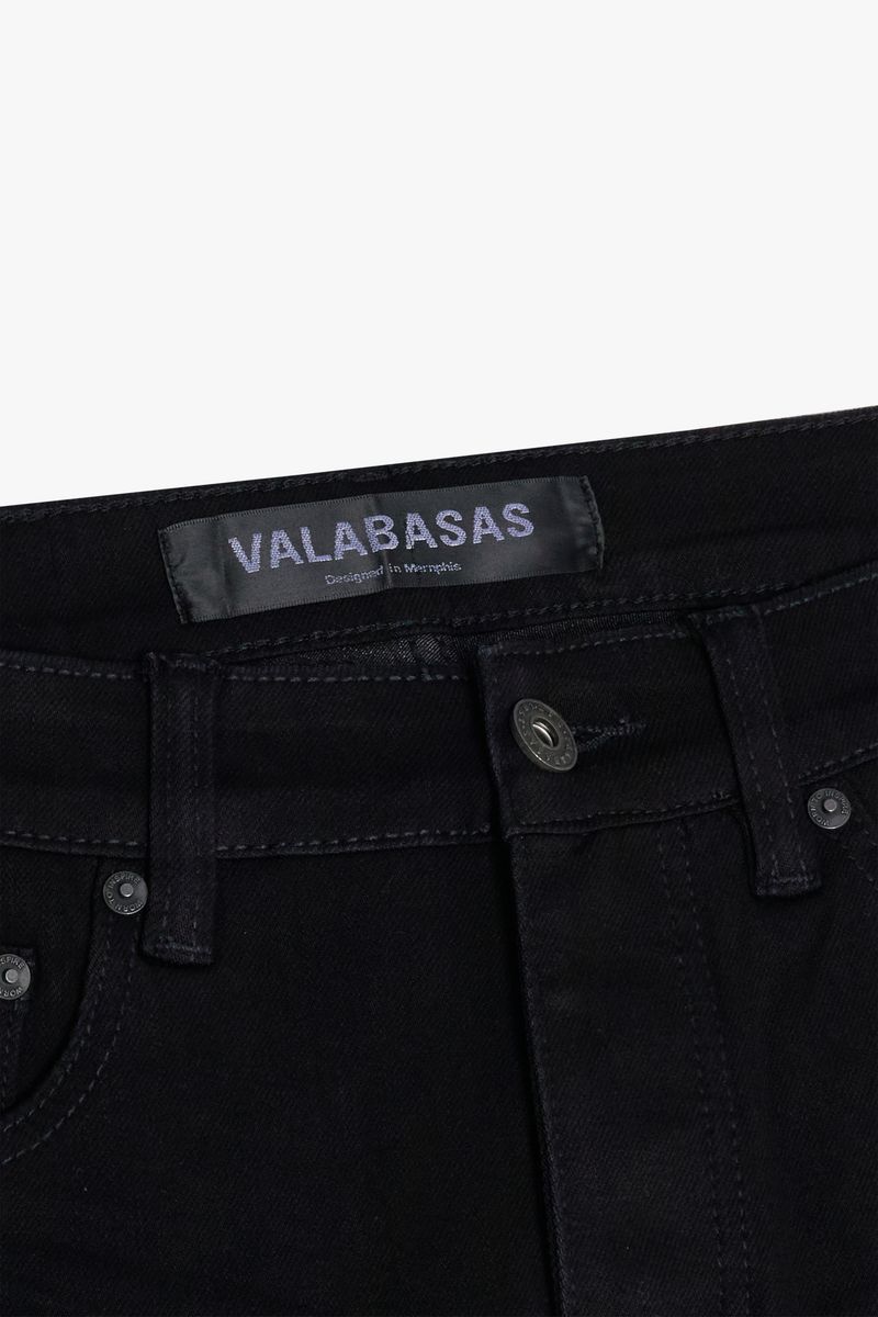 VALABASAS "MR. FLEX" SKINNY JEAN (VLBS-VJ1-002) BLACK
