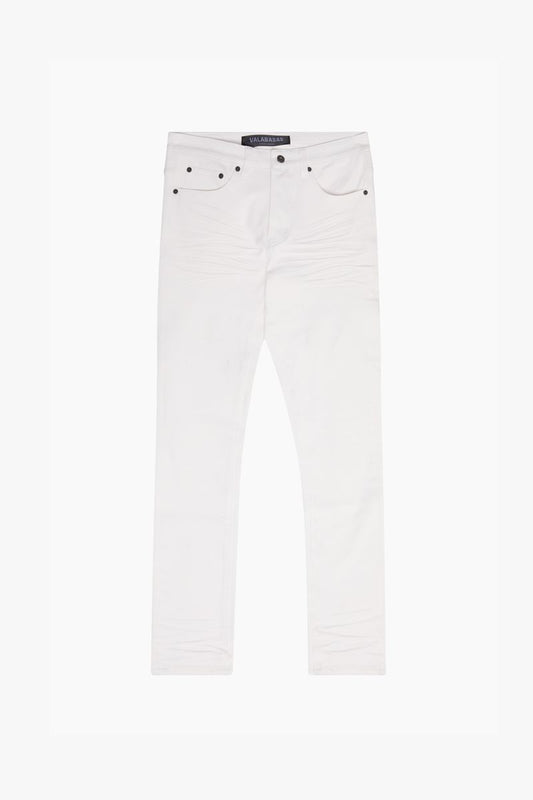 VALABASAS "MR. FLEX" SKINNY JEAN (VLBS-VJ1-002) WHITE